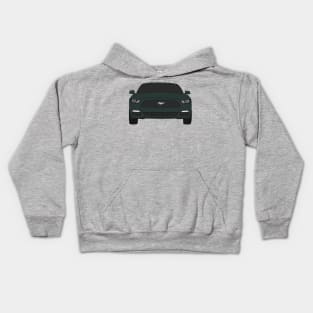 Ford Mustang Front End Guard Green Kids Hoodie